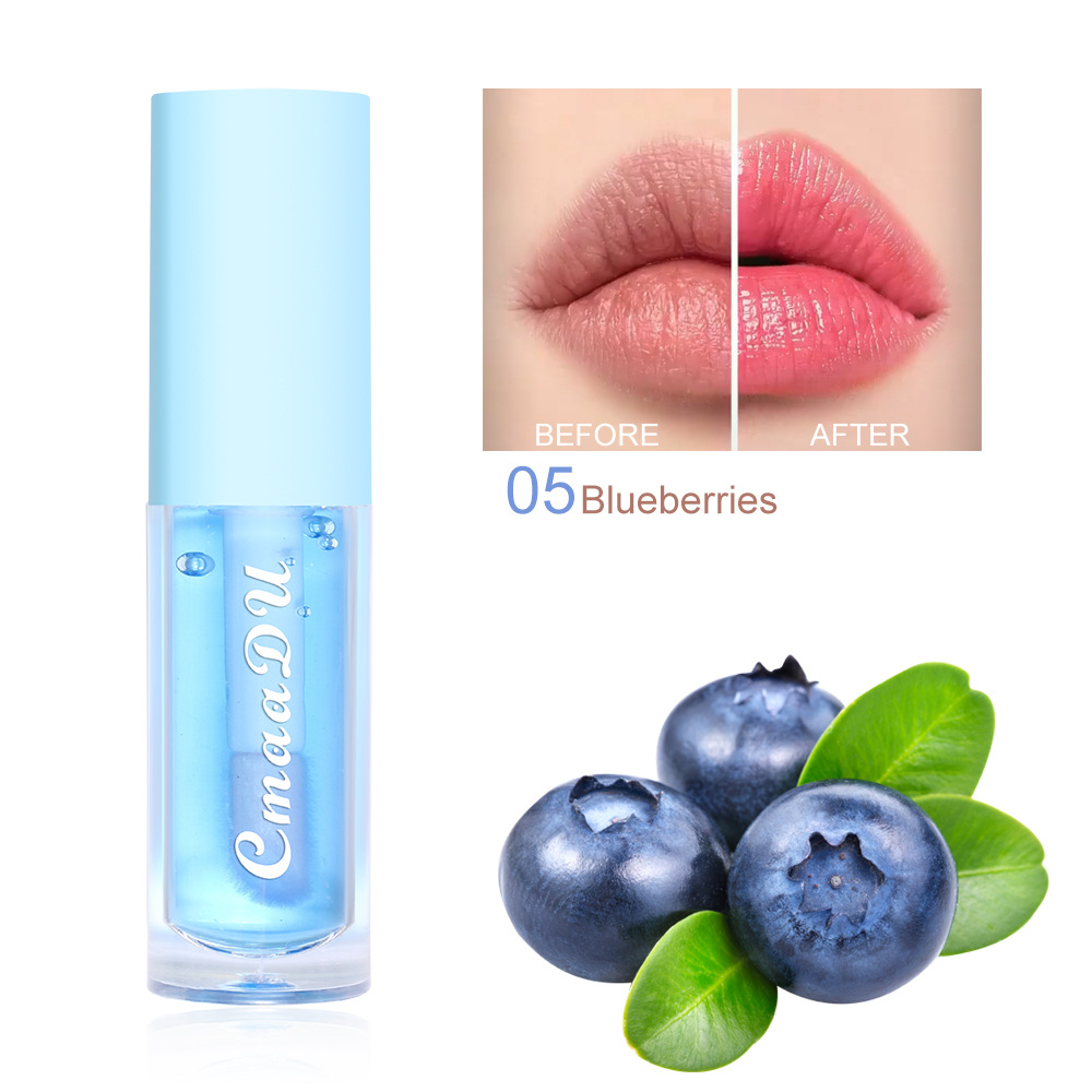 Check it out! Link Disclaimer - For export only :CmaaDu 6-color Fruit-flavored color-changing Lip gloss undefined