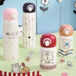 帝怡可爱保温杯高颜值便携提手直饮车载水杯送礼福利礼品学生