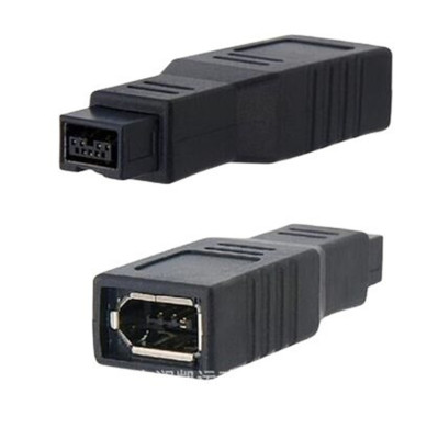 1394轉接器 9P轉6P 6母對9公 筆記本轉接器 適用電腦接口1394EEE