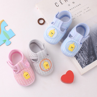 Baby toddler shoes 0-1 years old newborn shoes soft bottom step front shoes spring and autumn confinement shoes batch delivery 125