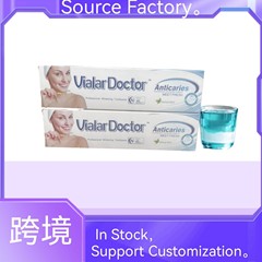 跨境出口外贸牙膏Vialar Doctor非洲英文牙膏 成人牙膏厂家批发10