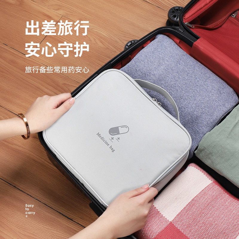 Bolsa pequeña portátil paquete de rescate de emergencia hogar tela bolsa de almacenamiento médico portátil viaje al aire libre negocio