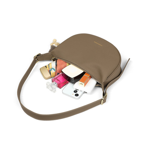 Lady Bag  New Crossbody Bag Genuine Leather Underarm Bag Bags High-End Sense of Elegance Exquisite Dumpling Bag Shoulder Bag