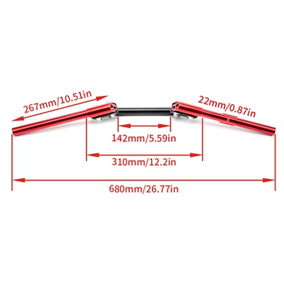 Motorcycle Safety Supplies, Motorcycle modification 22mm Universal