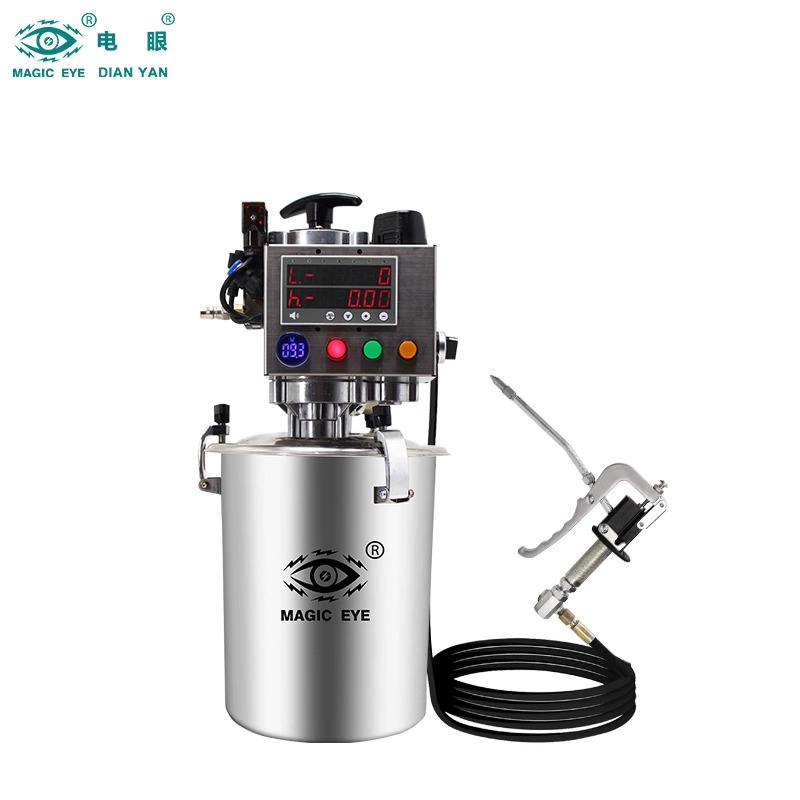 Pistola de mantequilla cuantitativa automática máquina de mantequilla micro cuantitativa eye eléctrico neumático inyector de grasa a base de litio máquina de mantequilla de ultra alta presión