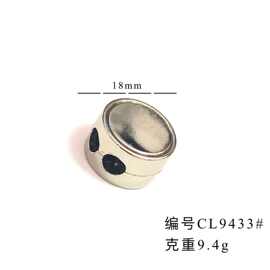 手机配件现货金属弹簧扣吊钟羽绒服大衣卡扣羽绒服调节扣收紧扣抽