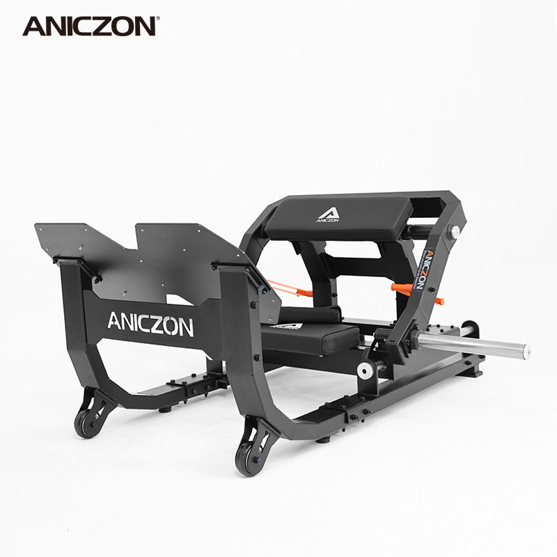 Máquina de puente de cadera comercial entrenamiento muscular de cadera entrenamiento de cadera máquina de empuje de cadera gimnasio educación privada modelado cintura y espalda equipo central