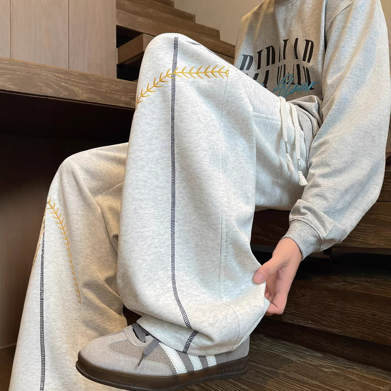 Spring and Autumn Style Pants for Boys, Straight-Leg Casual Long Pants for Middle and High School Students, Stylish Youth Sports Pants for Older Boys Spring and Autumn Style Pants for Boys, Straight-Leg Casual Long Pants for Middle and High School Students, Stylish Youth Sports Pants for Older Boys