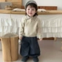 婴儿男童秋冬季翻领毛衣