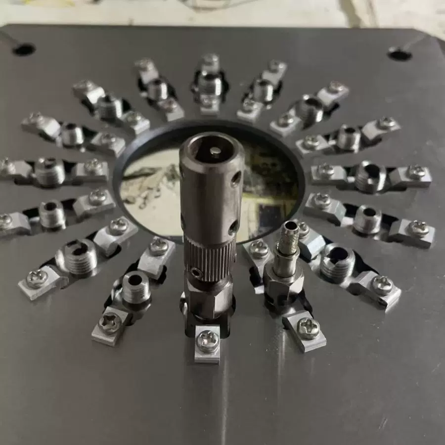 厂家供应光纤研磨盘能量光纤D80研磨盘 24芯SMA905连接头现货批发