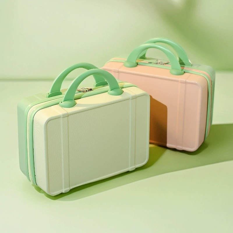 Маленький чемодан по индивидуальному заказу 14inch косметичка, сувенирная маленькая мини-коробка с паролем для путешествий, косметичка