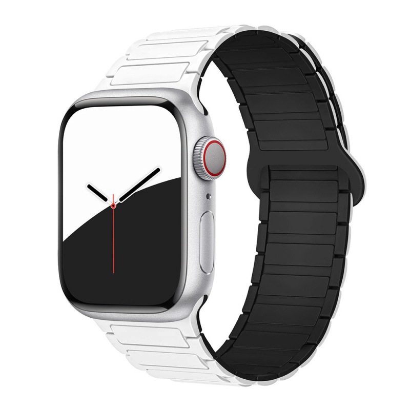 Aplicable Apple Watch S10 correa iWatch9 silicona magnética applewatch8 correa Ultra SE para hombres y mujeres