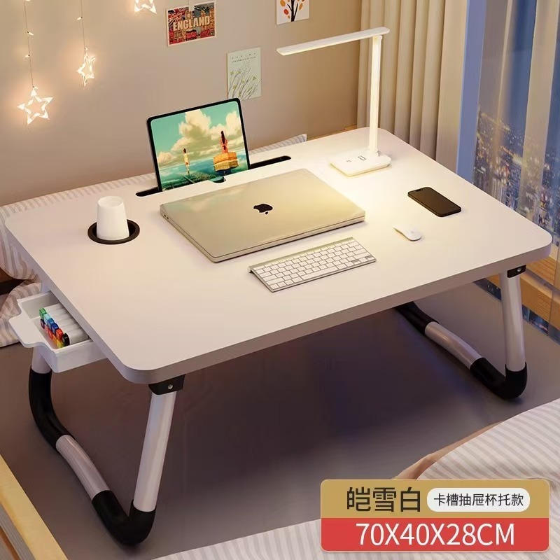 折りたたみ式ベッド用小型テーブル、学習机、ノートパソコンテーブル、寝室の窓辺テーブル、大学生寮用ポータブルテーブル|undefined