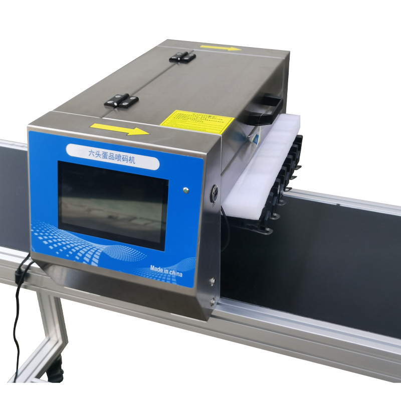 6개의 노즐 계란 기계