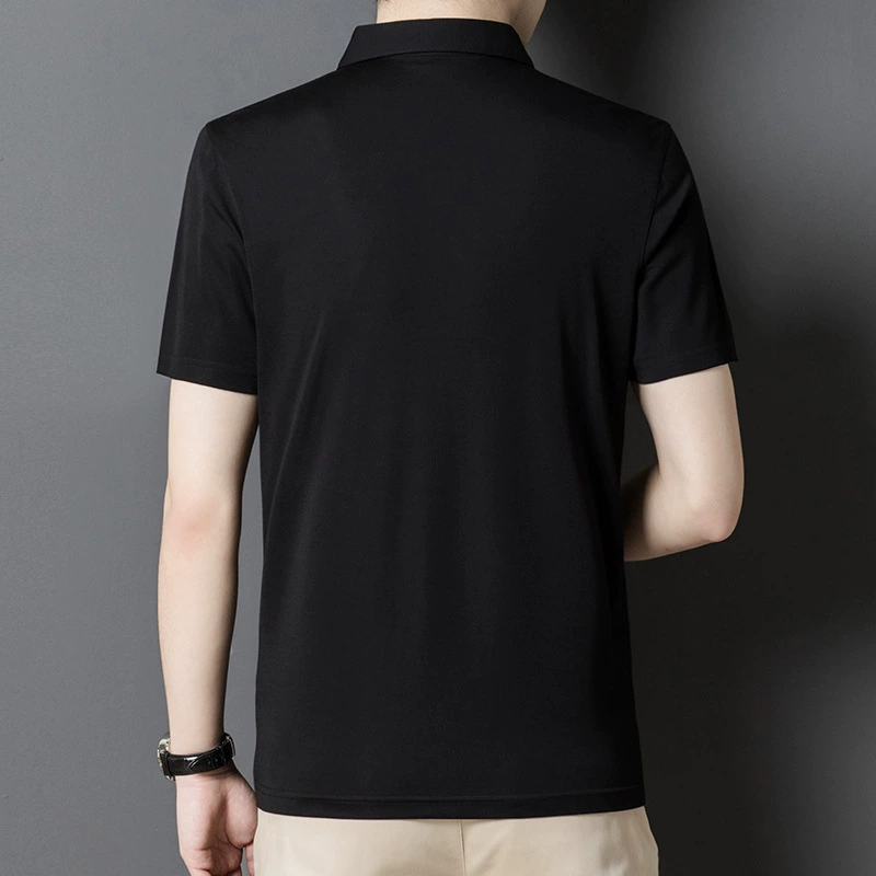 Модная хлопковая short sleeve T-shirt, летнее polo