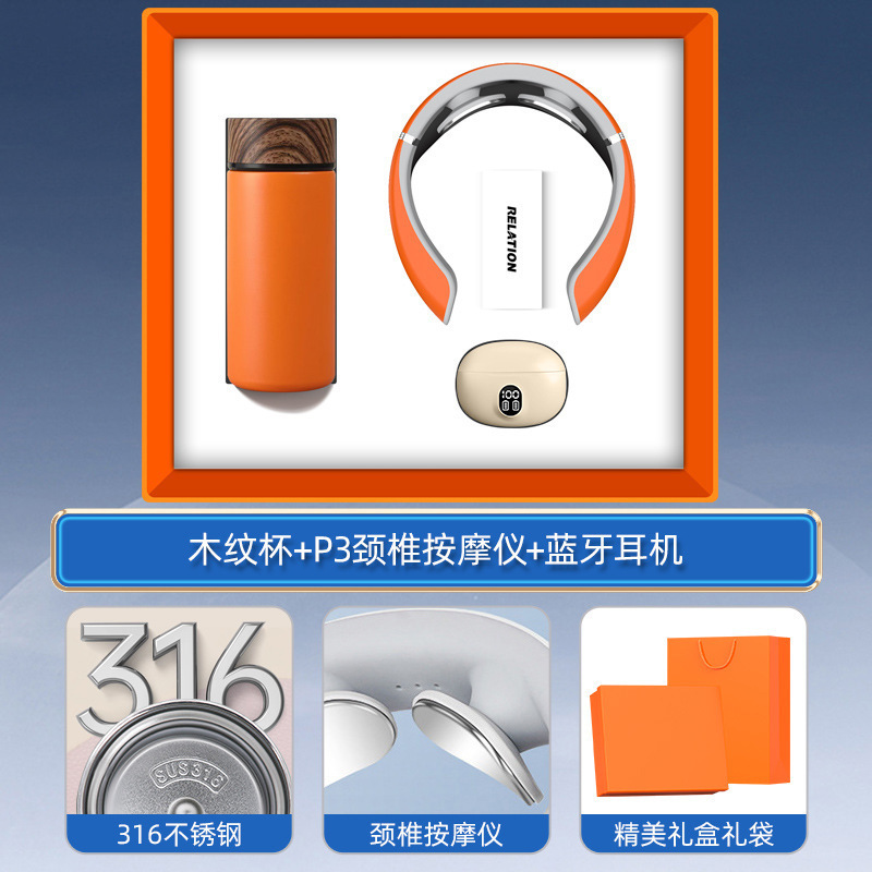 Juego de regalo de empresa Taza termo inteligente souvenirs Logotipo personalizado práctico para enviar a los clientes regalos de eventos de apertura