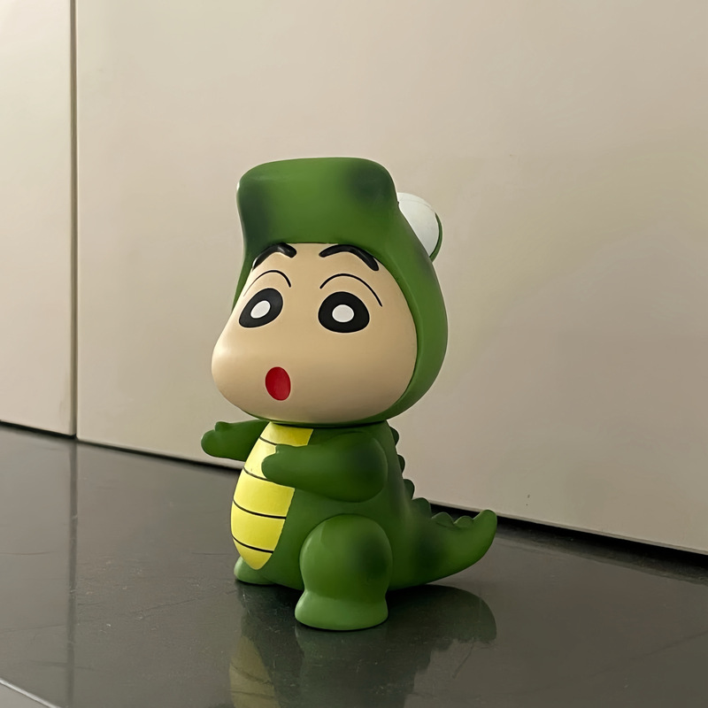 Crayon Shin-Chan Cute Crocodile Shin-Chan Boys and Girls Trendy Handmade Office Home Decoration Desktop Ornaments Gifts