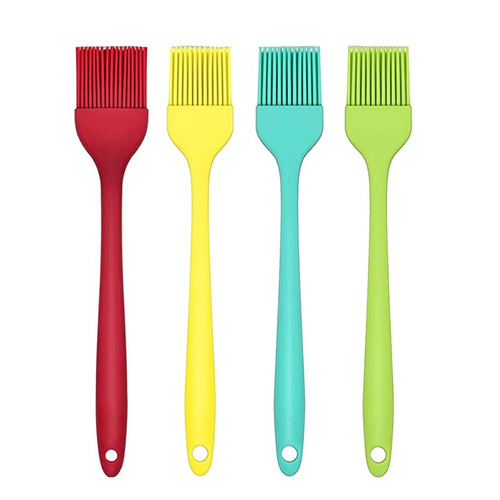 Silicone barbecue brush, silicone oil brush, high temperature resistant barbecue brush, household silicone brush, kitchen silicone sweep baking tool