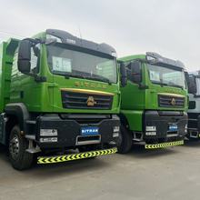 国三371马力渣土运输自卸翻斗工程卡车二手自卸翻斗车德龙欧曼