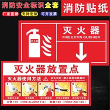 灭火器放置点使用方法灭火器使用说明消防栓的使用方法消防安全标
