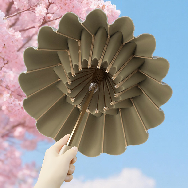 Umbrella with Enlarged and Thickened Design, Sun Protection, Uv Protection, Black Coating, Sunshade, Dual-Use for Sun and Rain, Windproof, Fully Blackout Sun Umbrella Umbrella with Enlarged and Thickened Design, Sun Protection, Uv Protection, Black Coating, Sunshade, Dual-Use for Sun and Rain, Windproof, Fully Blackout Sun Umbrella