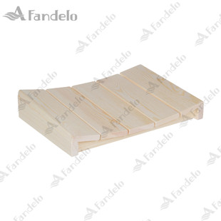 New Concave Pillow Sauna Accessories Sauna Room Leisure Place Wooden Imported and Exported Pine Wood High Temperature Resistance