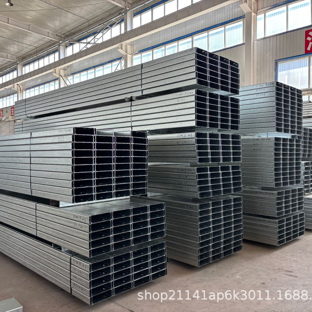 檀条c型钢型材现货41*41冷弯c型钢40*20*3结构热镀锌 冷弯c型钢