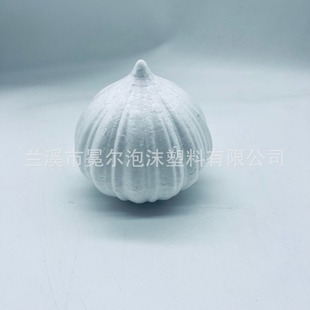 Styrofoam 10CM Christmas pendant simulation vegetable white blank DIY children's painting