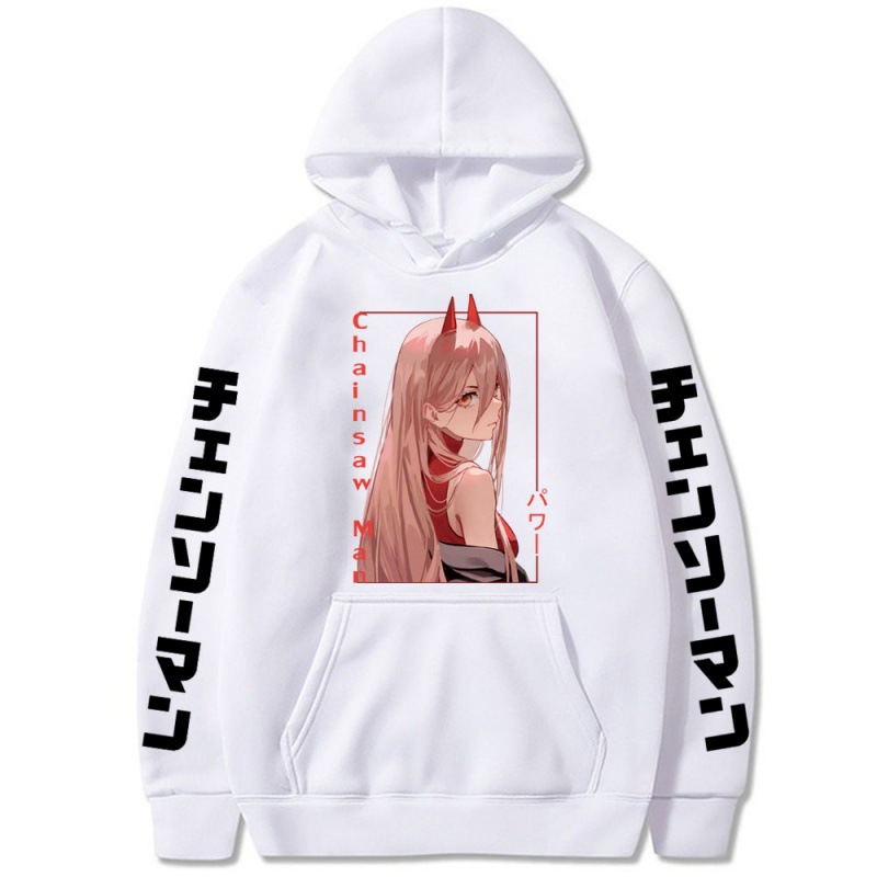 Chainsaw Man Chainsaw Man Pava perimeter hoodie impresa transfronteriza anime hoodie