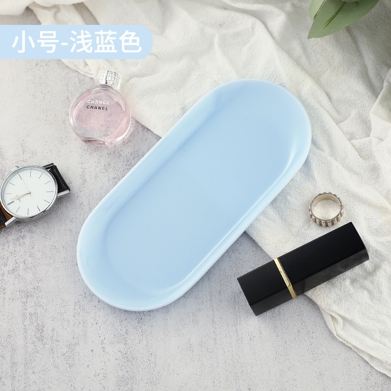 Ins風金色ステンレスアクセサリー盤女子寝室化粧品収納盤金属収納盤玄関置物|undefined