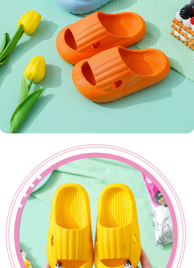 Per bambini Pantofole per bambini Scarpa per bambini Pantofole estive per la casa Pantofole con suola morbida per cartoni animati Slip comode_voghion.com