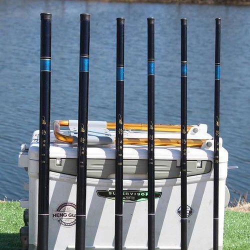 批发鱼杆渔具螺纹玻璃钢鱼竿手竿硬调溪流竿钓具钓不断钓杆套装