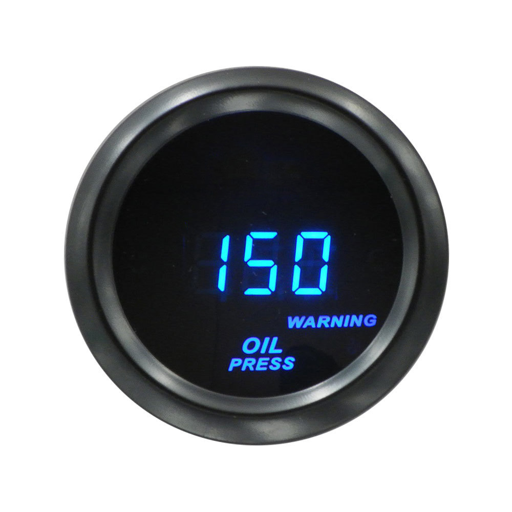 52MM Car Modification Instrument 12V Voltage Oil Temperature Oil Pressure Boost RPM Air-Fuel Ratio Water Temperature Gauge