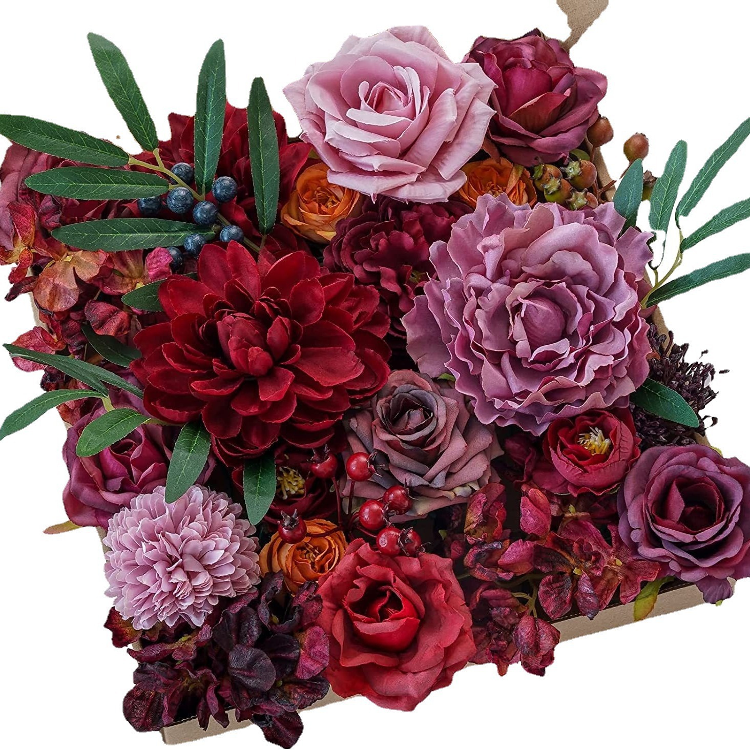 Transfronterizo creativo nuevo hecho a mano DIY Rosa caja de regalo de cumpleaños casa de vacaciones flor artificial atmósfera Decoración