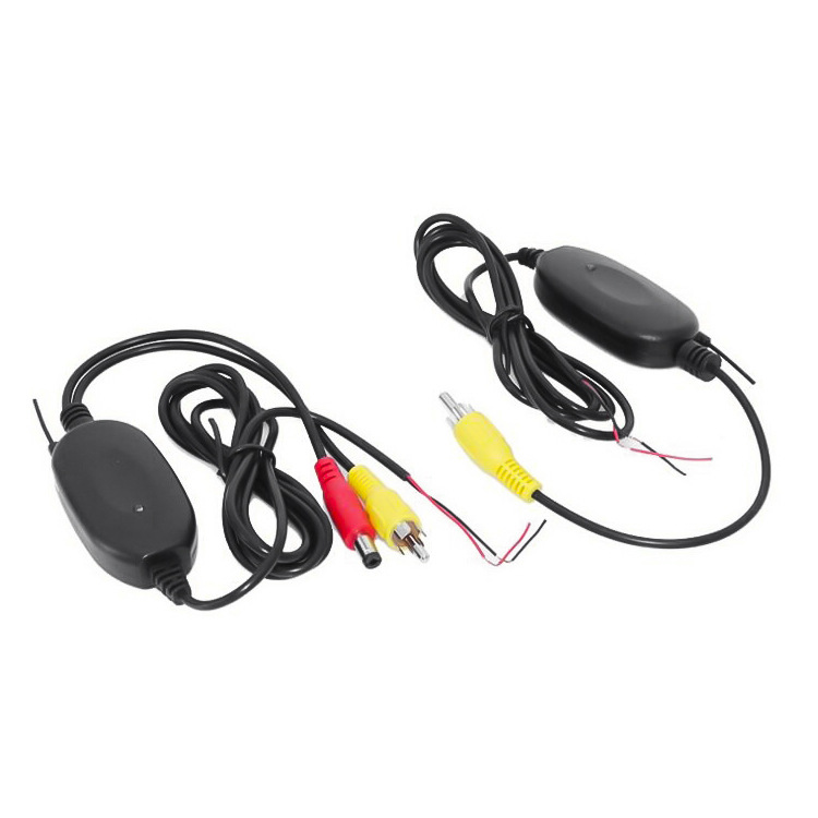 Manufacturer supplies 5inch suction cup monitor HD wireless transmitter receiver license plate 7-inch infrared car camera