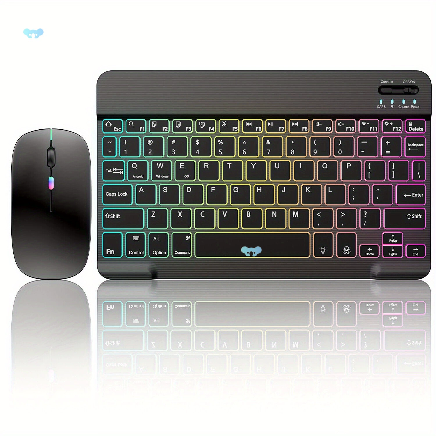Клавиатура и мышь для игр с подсветкой RGB и 10-дюймовыми проводами