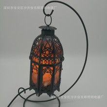 厂家直销现代防辐射卧室装饰台灯小夜灯城堡水晶盐灯氛围灯夜光