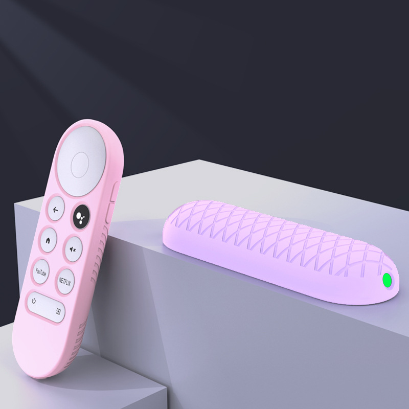 Aplicable al nuevo control remoto Google Chromecast 2020 cubierta protectora de silicona control remoto Google TV