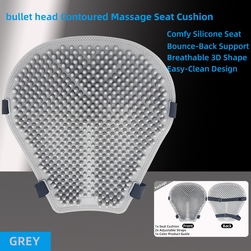 Universal – Summer Motorcycle Seat Motorcycle cushion - gray-front-seat