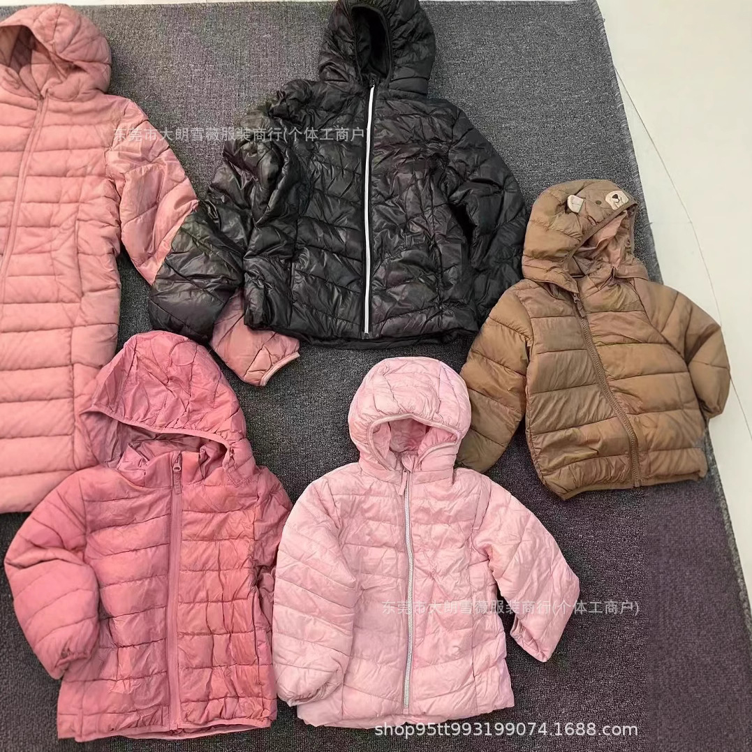 Comercio exterior ropa para niños miscelánea ropa de plumón para niños ropa de algodón chaqueta patpat sets de niños carters