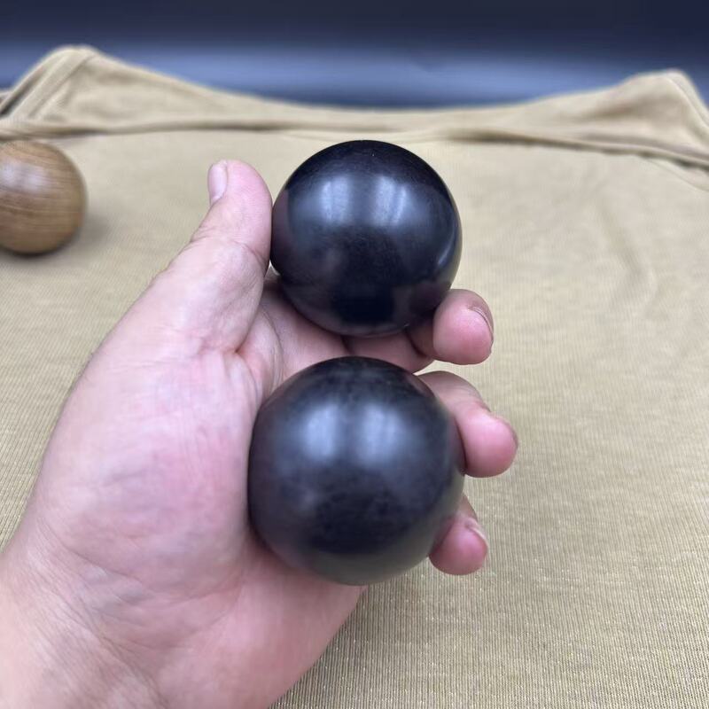 批发花梨木手球保健球檀木文玩手球木质把件南瓜球海柳手掌健身球|undefined