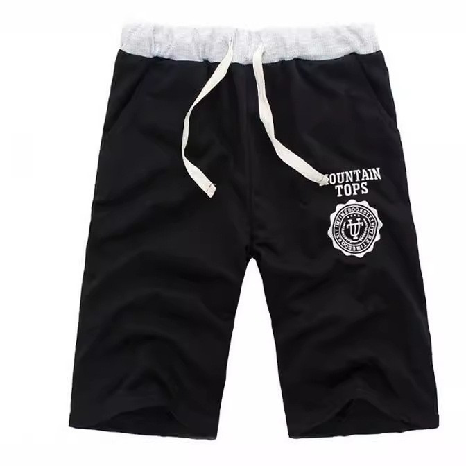 2026 Foreign Trade Summer Shorts Slim Fit Men's and Women's Couple's Five-Point Pants Beach Pants Sports Pants Straight-Leg Mid-Length Pants