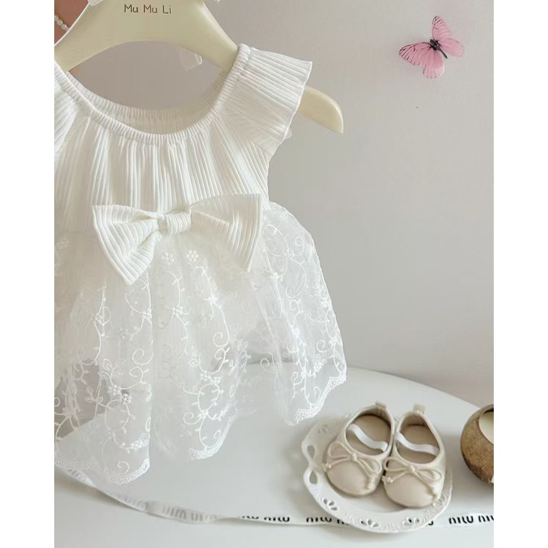 Ropa de pedo para bebés, ropa de verano, falda de pedo, niña delgada, una pieza, princesa súper linda, mamelucos de estilo occidental, verano