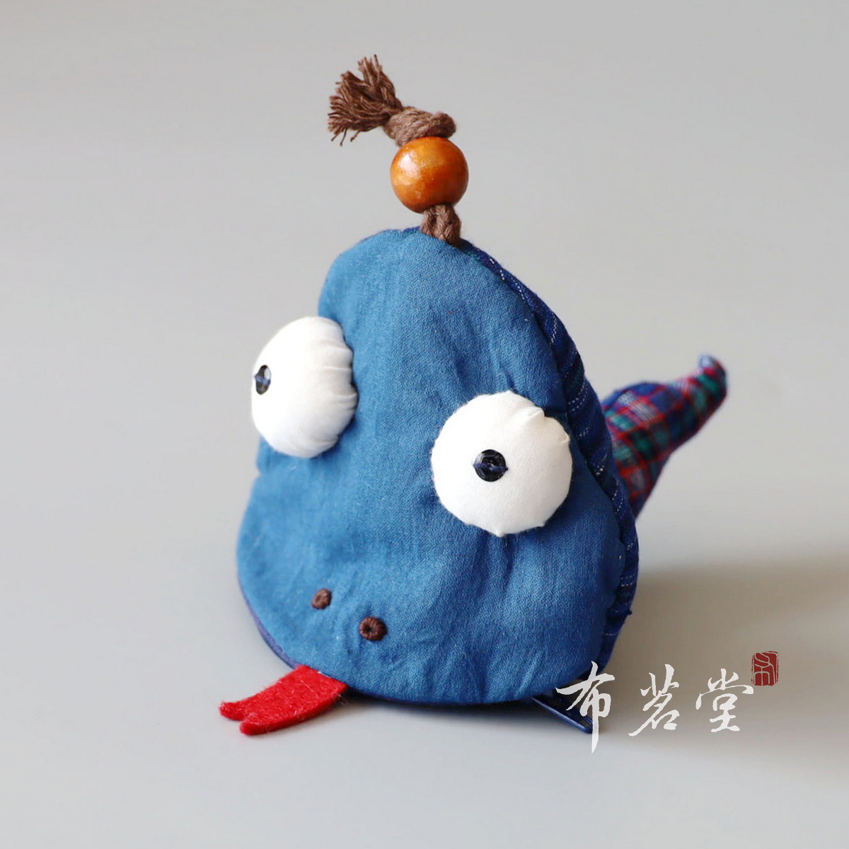 布茗堂土布キーバッグ小銭入れ両用底ファスナーアニメ動物