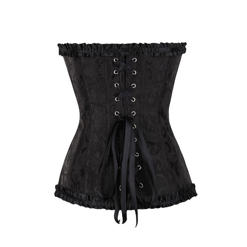 Court dress shaping body slimming top strapless tummy control body shaping invisible lace bodice bra