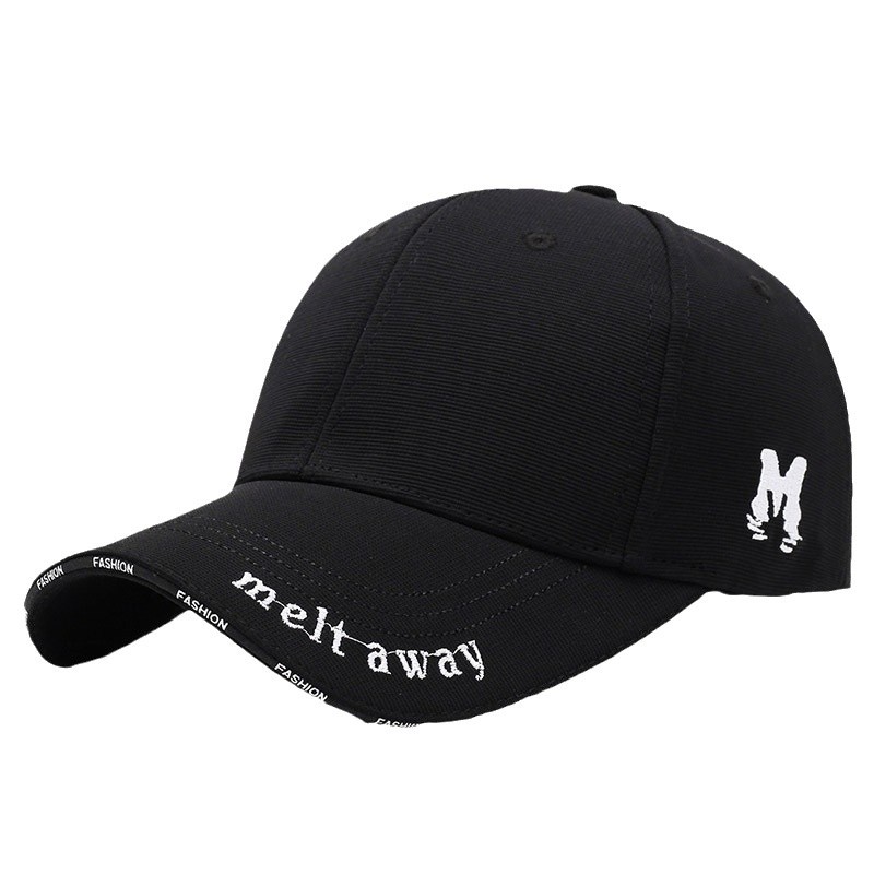 New Embroidered M Letter Breathable Baseball Cap, Outdoor Sports Hat, Fashionable Unisex Autumn And Winter Sun Hat_voghion.com