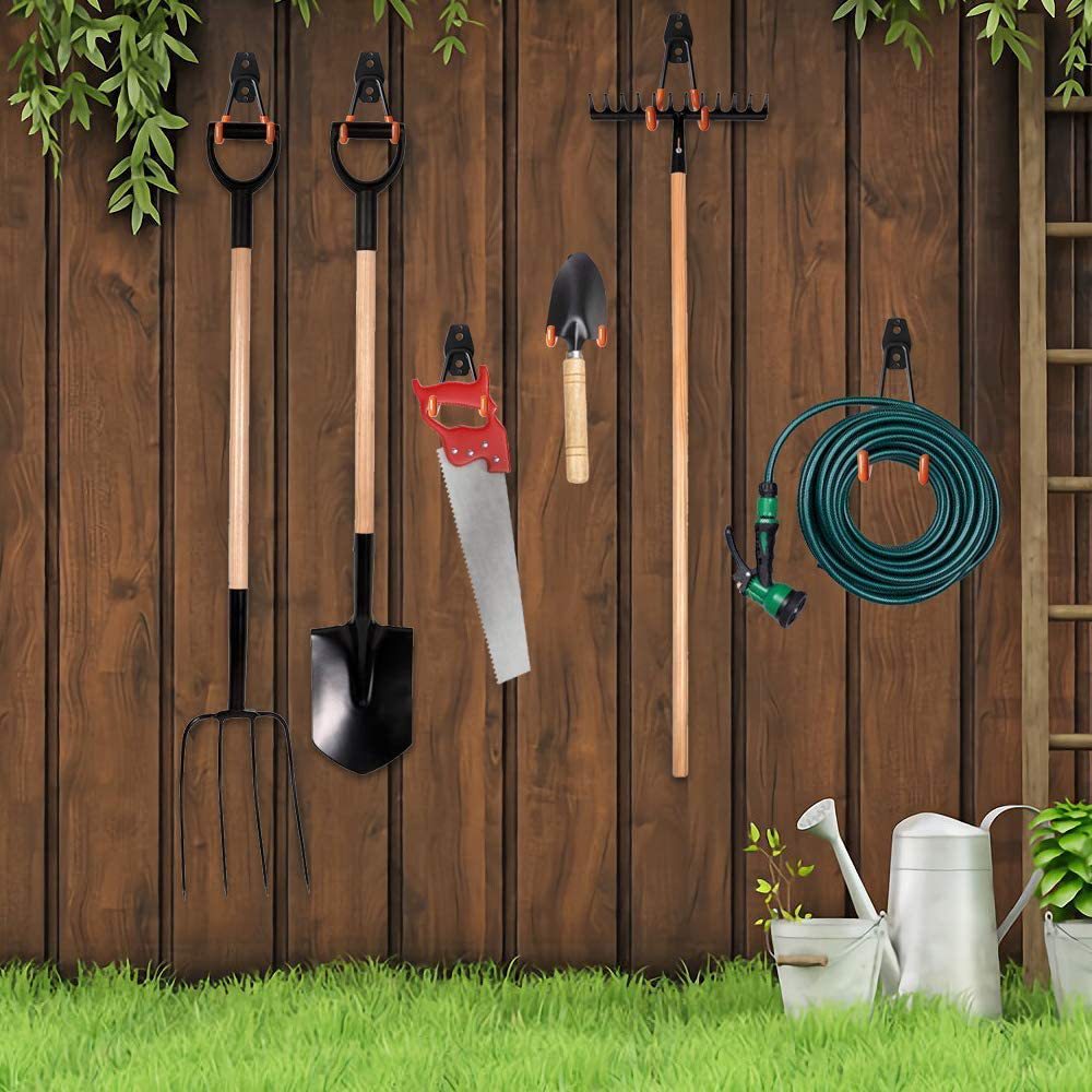 车库储物挂钩壁挂式墙面挂钩工具挂钩园艺工具挂钩