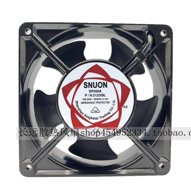 SUNON建准DP200A P/N2123XSL XBL 12CM 220V 12038 机箱散热风扇