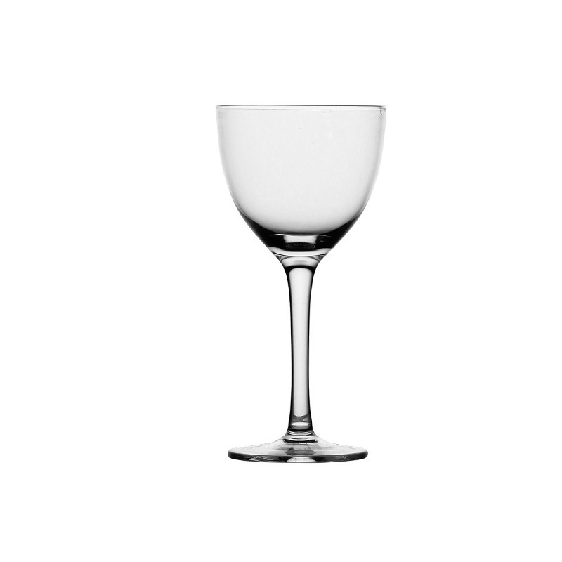 Taza de cóctel de cristal de vino de estilo japonés Kimura Nikonora taza de pie alto clásica wide mouth martini