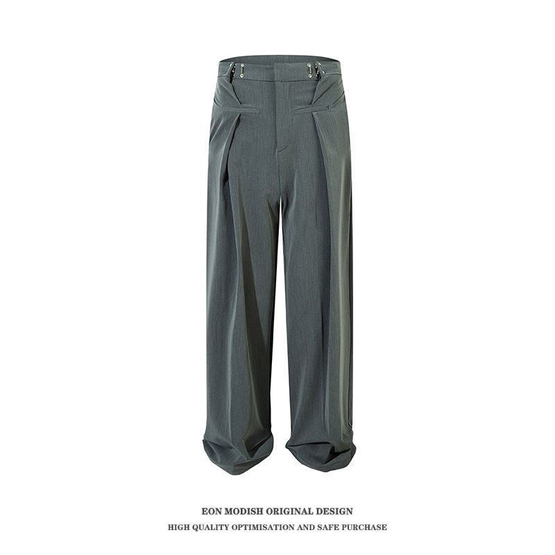 EONMODISH Pantalon décontracté à jambes droites pour homme, nouveauté automne 2024, de qualité supérieure_voghion.com